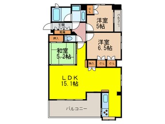 間取図 リエトコ－ト丸の内