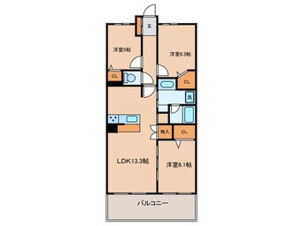 間取図 リエトコ－ト丸の内