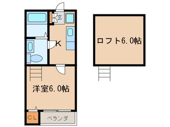 間取図 ストロベリ－キャンドル