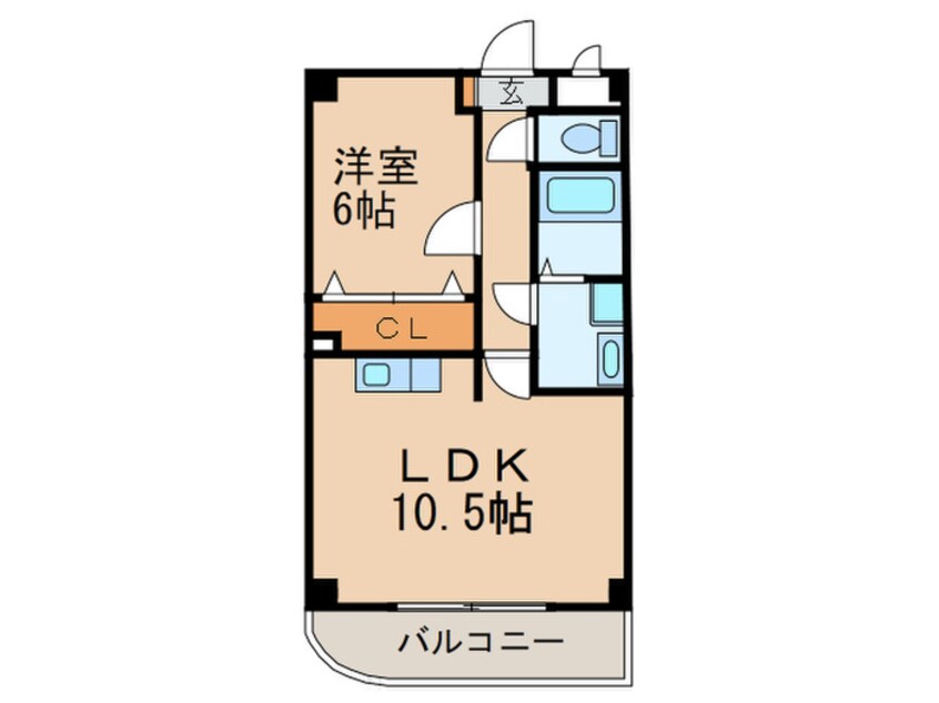 間取図 クリサンセマム青山Ⅱ