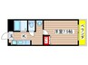 メゾン光 1Kの間取り