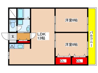 間取図 リ－ブル原