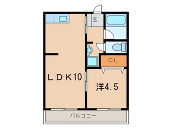 間取図 シーズンコート歌里