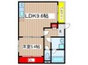 Ｚｅｃｃａ栄生 1LDKの間取り