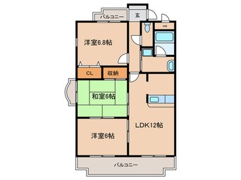 間取図 ナセ－ル浄水