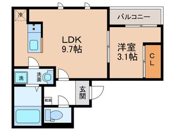 間取図 Patina港区役所