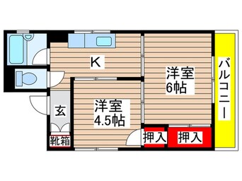 間取図 第一丹羽ビル