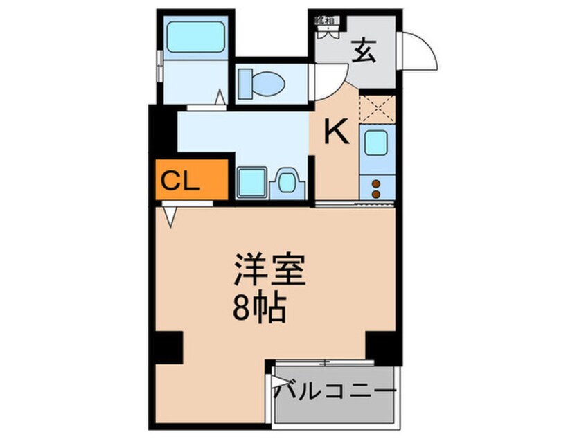 間取図 サン・東山公園イ－スト