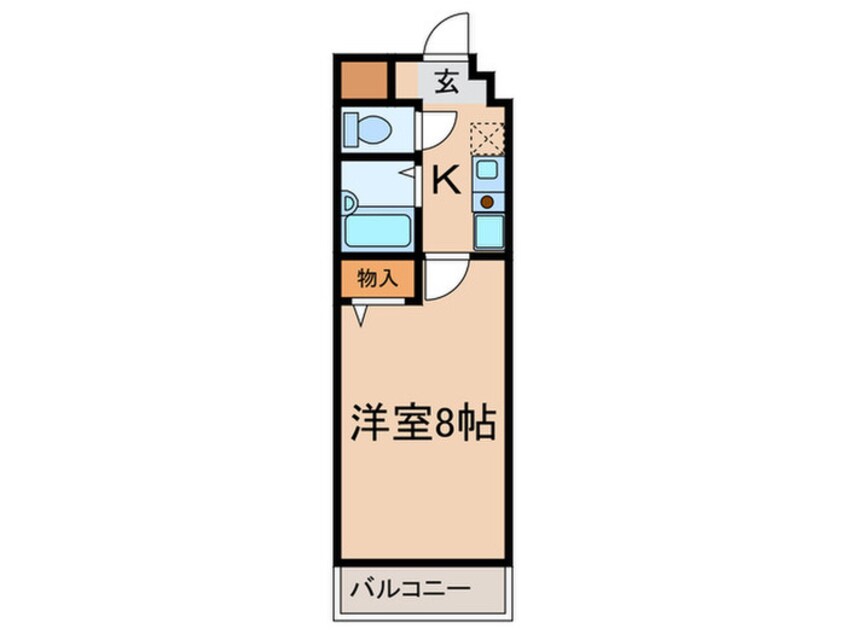 間取図 アスコット瀬戸口