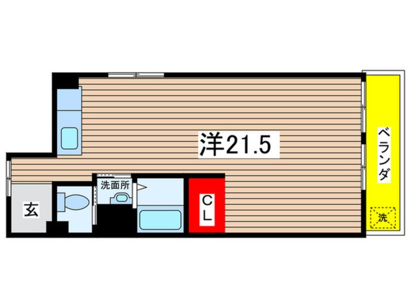 間取図 パラシオン鶴舞