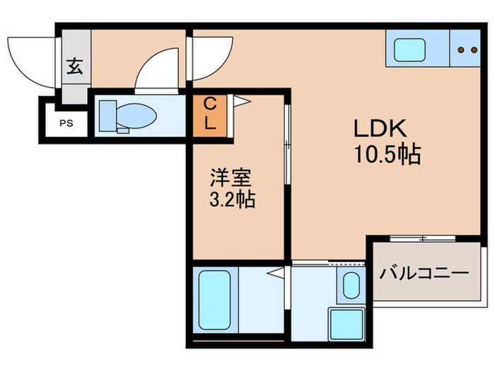 間取り図 Jack shikataⅠ
