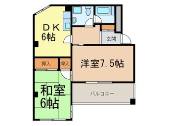 間取図 田代ハイム