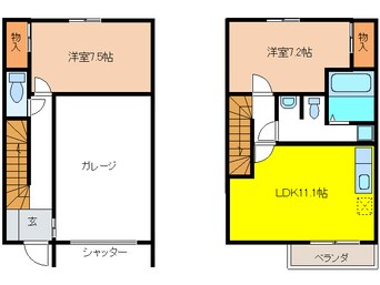 間取図 メゾン・M1