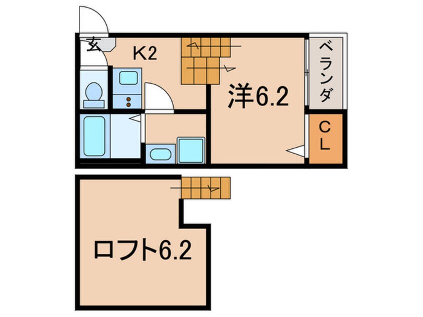 間取図 HaRuKi荘