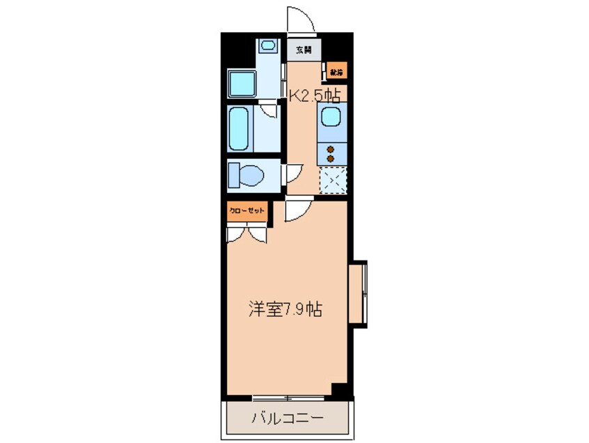 間取図 シティライフ今池南