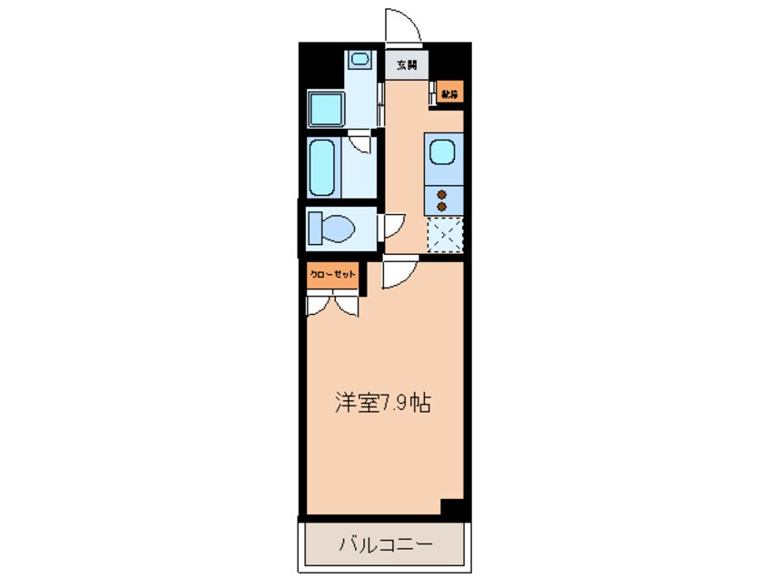 間取図 シティライフ今池南