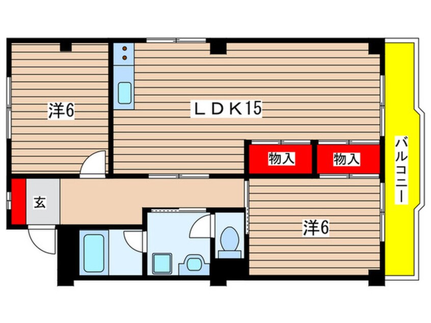 間取図 メゾンＷｉｔｈ