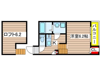 間取図 アイビー北原