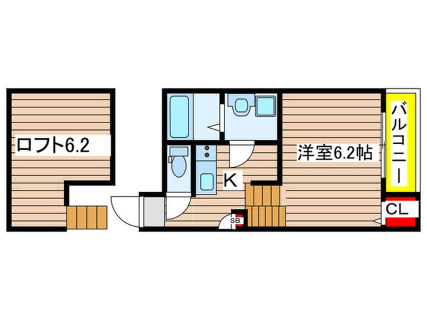 間取図 アイビー北原