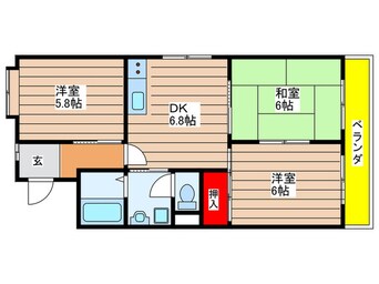 間取図 パ－クサイド小池