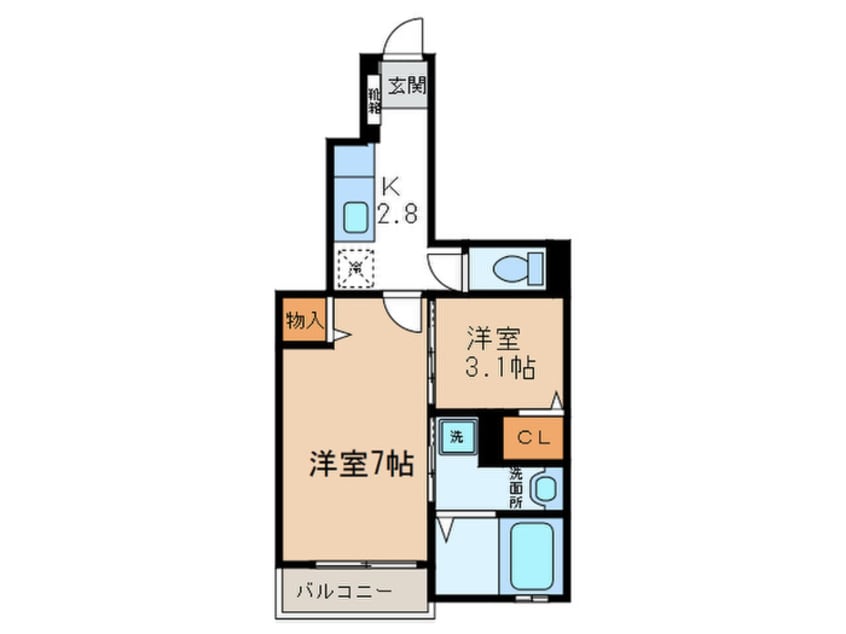 間取図 ソル・アランテ