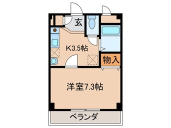 間取図 ブルーハイツ
