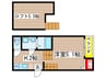 アルファ　グランデ 1Kの間取り