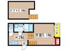 アルファ　グランデ 1Kの間取り