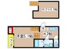 アルファ　グランデ 1Kの間取り