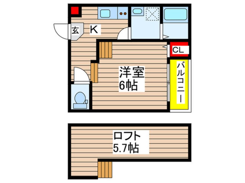 間取図 リバーサイド露橋