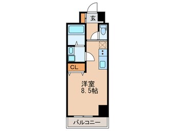 間取図 Ｌａ Ｄｏｕｃｅｕｒ今池