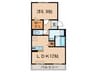 ＷＥＳＴ　ＷＩＮＧ 1LDKの間取り