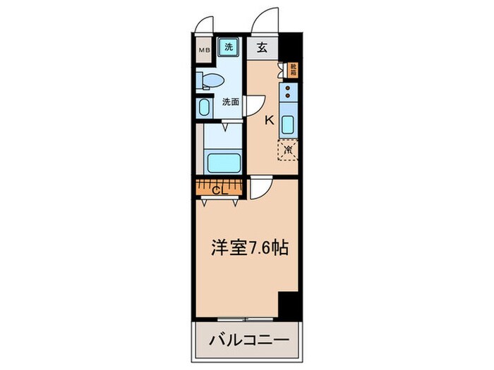 間取り図 ノステルコ－ト岡崎