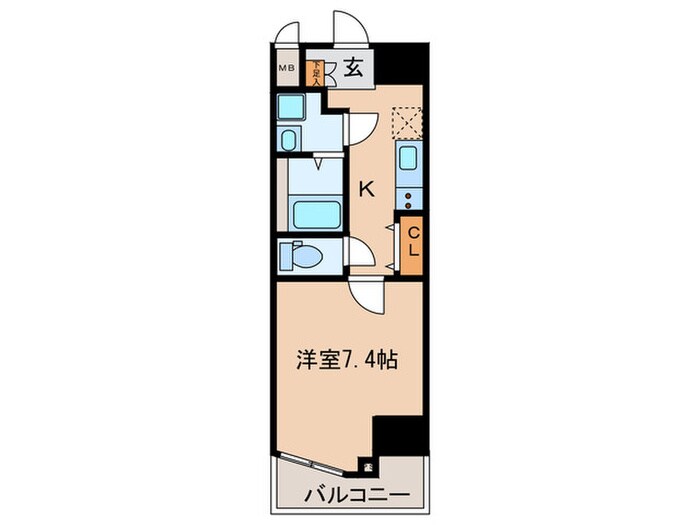 間取り図 ノステルコ－ト岡崎
