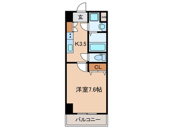 間取図 ノステルコ－ト岡崎