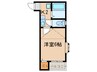 ペルカルロ 1Kの間取り