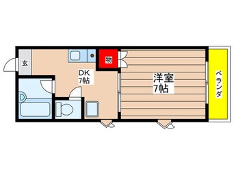 間取図 グレンコ－ト２