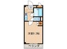 エスペランサ豊明 1Kの間取り