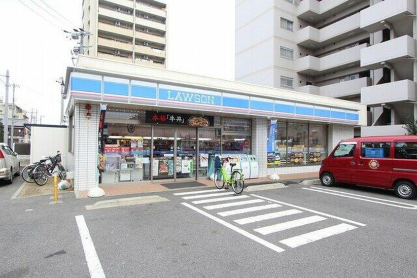 ローソン東区矢田5丁目店(コンビニ)まで95m CREST TAPP大曽根（504）