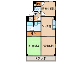 間取図 青山マンション