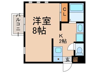 間取図 Ｖｉａ　Ｌａｃｔｅａ