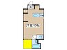 Ｓ－ＦＯＲＴ六番町 1Rの間取り
