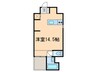 Ｓ－ＦＯＲＴ六番町 1Rの間取り