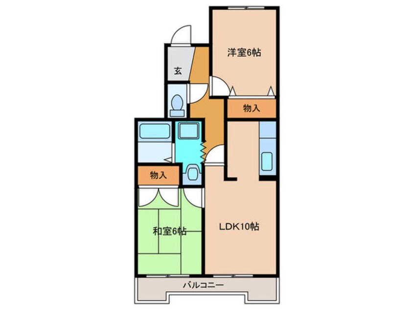 間取図 ＰＣＭ　ＷＡＵＷＡＵ　９９