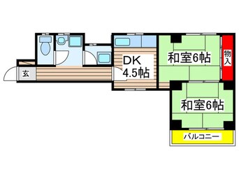 間取図 松葉第一マンション