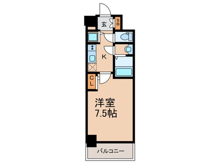 間取り図 エスリード上前津テルツェ