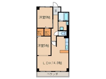 間取図 メゾン政喜Ⅱ