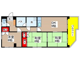 間取図 ドリームタウン藤塚