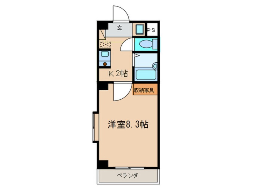 間取図 プレセンテ北千種