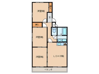 間取図 ア－バンハイム